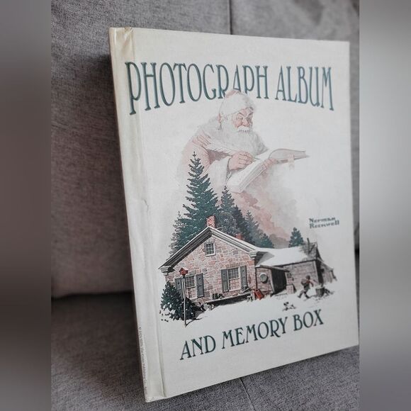 Norman Rockwell Photograph Album and Memory Box Scrapbook Retro Keepsake Gift - Picture 2 of 12
